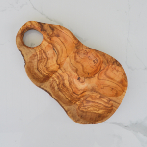 Olive Wood Extra-Wide Paddle Salad Servers